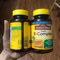 Vitamin B tổng hợp Nature Made Super B-Complex 140 viên 6 vitamin b tong hop nature made super b complex 140 vien kb