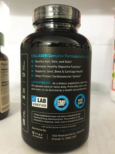 collagen dep da mong toc va bo khop vital vitamins multi collagen complex type i ii iii v x 150 capsules ke