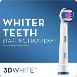 Đầu thay bàn chải điện Oral-B 3D White 2 cái 6 dau thay ban chai dien oral b 3d white 2 cai kb