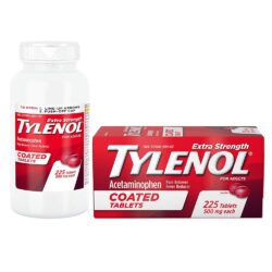 Viên uống Tylenol Acetaminophen Extra Strength 500mg 225 Coated Tablets 9 giam dau ha sot tylenol acetaminophen extra strength 500mg 225 coated tablets kd