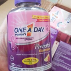 Kẹo dẻo đa Vitamin dành cho bà bầu One A Day Women’s Prenatal 120 Gummies 9 keo deo da vitamin danh cho ba bau one a day womens prenatal 120 gummies kg