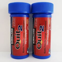 keo don cai thuoc la kirkland signature quit 2 lozenges cherry 27 vien 1 ong ka