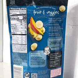 Nước ép trái cây khô Mỹ Gerber Fruit & Veggie Melts 28g (Truly Tropical Blend) 8 nuoc ep trai cay kho my gerber fruit veggie melts 28g truly tropical blend kc