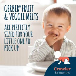 Nước ép trái cây khô Mỹ Gerber Fruit & Veggie Melts 28g (Very Berry Blend) 8 nuoc ep trai cay kho my gerber fruit veggie melts 28g very berry blend ka