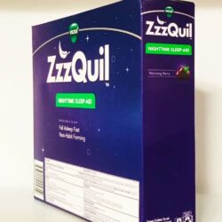 Siro hỗ trợ giấc ngủ ban đêm Vicks Nyquil ZzzQuil Nighttime Sleep Aid 354ml x3 (Warming Berry) 14 siro ho tro giac ngu ban dem vicks nyquil zzzquil nighttime sleep aid 354ml x3 warming berry knc