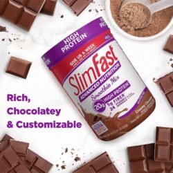 Sữa bột giảm cân giàu Protein Slimfast Advanced Nutrition Creamy Chocolate 312g 9 sua bot giam can giau protein slimfast advanced nutrition creamy chocolate 312g kb