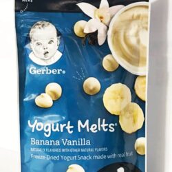 Sữa chua khô Mỹ Gerber Yogurt Melts 28g (Banana Vanilla) 7 sua chua kho my gerber yogurt melts 28g banana vanilla kb