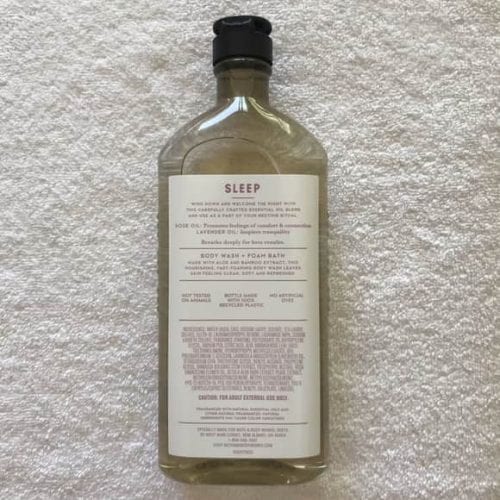 sua tam bath body works aromatherapy sleep rose lavender 295ml kd