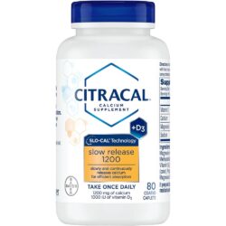 Viên uống bổ sung Canxi Citracal Calcium D3 Slo-Cal Technology Slow Release 1200 80 viên 8 vien uong bo sung canxi citracal calcium d3 slo cal technology slow release 1200 80 vien kb