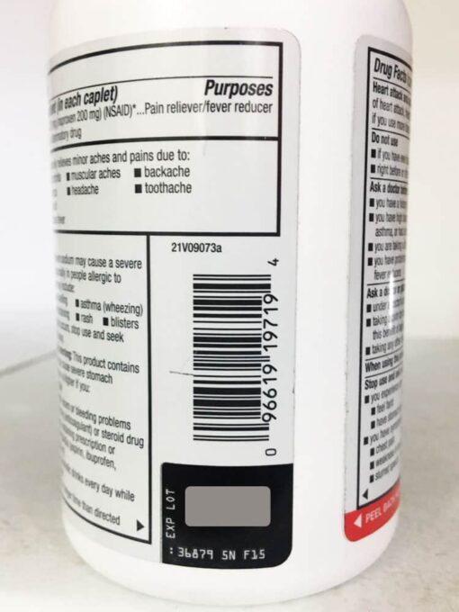 vien uong giam dau ha sot kirkland signature naproxen sodium 220mg 400 caplets 150824 kb