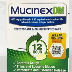 Viên uống giảm ho long đờm Mucinex DM 24 viên 5 vien uong giam ho long dom mucinex dm maximum strength 24 vien ka