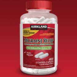 vien uong ho tro chung dau nua dau kirkland signature migraine relief 400 caplets ka