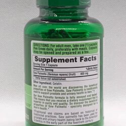 Viên uống hỗ trợ đường tiết niệu và tuyến tiền liệt Puritan’s Pride Saw Palmetto 450 mg 200 viên 10 vien uong ho tro duong tiet nieu va tuyen tien liet puritans pride saw palmetto 450 mg 200 vien kna
