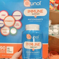 vien uong ho tro mien dich chong oxy hoa qunol immune support 90 capsules kb