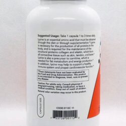 Viên uống hỗ trợ miễn dịch, tăng sinh Collagen Now L-Lysine 500mg 250 Capsules 8 vien uong ho tro mien dich tang sinh collagen now l lysine 500mg 250 capsules ki