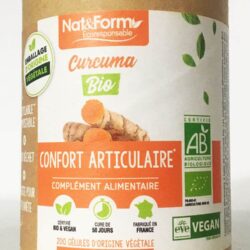 Viên uống tinh bột nghệ hữu cơ Nat & Form Curcuma Bio 200 viên 9 vien uong tinh bot nghe huu co nat form curcuma bio 200 vien kna