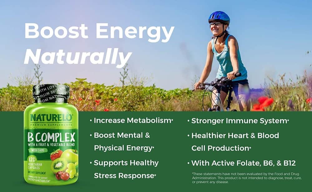 vitamin b tong hop tu rau cu qua naturelo b complex 120 capsules ka