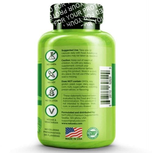 vitamin b tong hop tu rau cu qua naturelo b complex 120 capsules kc