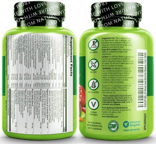 Vitamin cho phụ nữ Naturelo Whole Food Multivitamin For Women 120 Capsules 24 vitamin cho phu nu naturelo whole food multivitamin for women 120 capsules kc