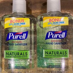 gel rua tay kho purell advanced hand sanitizer naturals 295ml kc