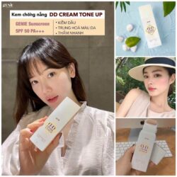 kem nen duong da chong nang genie dd cream tone up spf50 pa 30ml kd