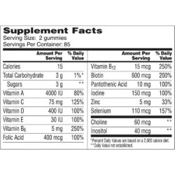 keo deo da vitamin danh cho nam one a day mens vitacraves gummies 170 vien ka