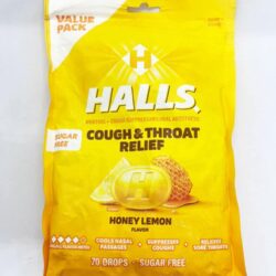 keo halls thong co mat hong halls relief honey lemon 70 vien 070426 ka