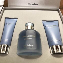 nuoc hoa nam dolce gabbana light blue eau intense pour homme edp set 3 mon kb