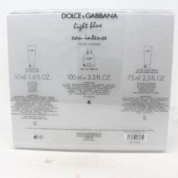 nuoc hoa nam dolce gabbana light blue eau intense pour homme edp set 3 mon kd