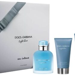 nuoc hoa nam dolce gabbana light blue eau intense pour homme edp set 3 mon kf
