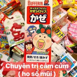 Siro Bufferin Đỏ cho bé cảm cúm, ho, sổ mũi 120ml (Vị dâu) 7 siro bufferin do cho be cam cum ho so mui 120ml vi dau ka