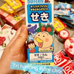 Siro Bufferin Xanh cho bé ho đờm 120ml (Vị dâu) 7 siro bufferin xanh cho be ho dom 120ml vi dau kd