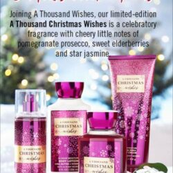 sua tam bath body works shower gel a thousand christmas wishes 295ml kc