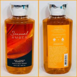 sua tam bath body works shower gel sensual amber 295ml kd