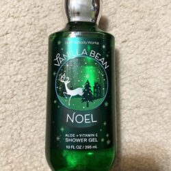 sua tam bath body works shower gel vanilla bean noel 295ml ka