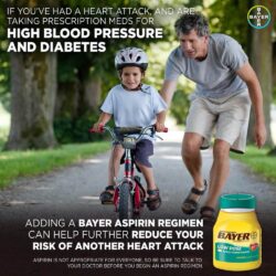 vien giam dau va ngan ngua nhoi mau co tim bayer low dose aspirin 81mg 200 vien kc