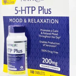 vien uong 5 htp giam cang thang tang hung phan natrol 5 htp plus 200mg 100 vien knc