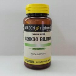 Viên uống bổ não Mason Ginkgo Biloba Mental Alertness 500mg 60 viên 6 vien uong bo nao mason ginkgo biloba mental alertness 500mg 60 vien ka
