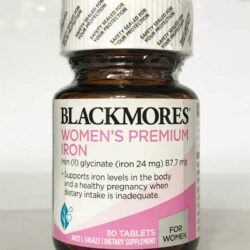 Viên uống bổ sung sắt cho phụ nữ và bà bầu Blackmores Women’s Premium Iron 30 Tablets 6 vien uong bo sung sat cho phu nu blackmores womens premium iron 30 tablets ka