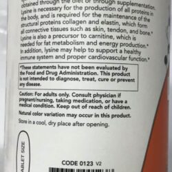 vien uong ho tro mien dich tang sinh collagen now l lysine 1000mg 250 tablets kd