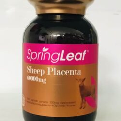 vien uong nhau thai cuu spring leaf sheep placenta 60000mg 120 vien ka