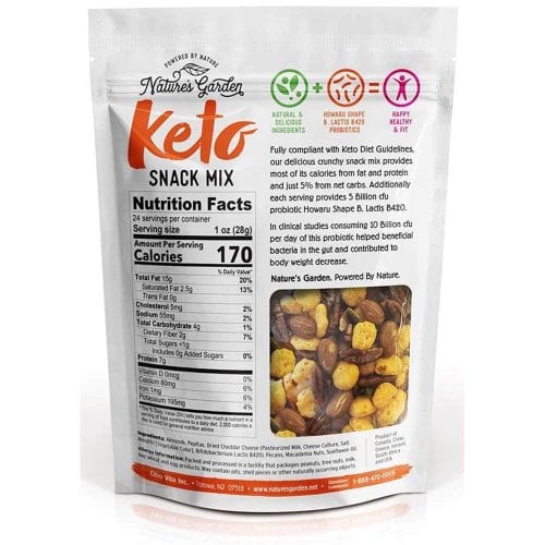 banh va hat say kho tong hop natures garden probiotic keto snack mix 680g 1 kd