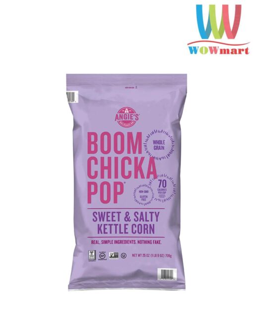 Bắp rang bơ Angie's Boom Chicka Pop 709g