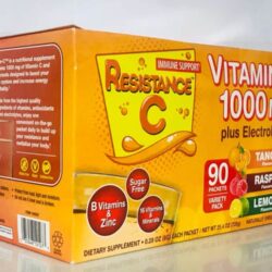 bot sui c tang de khang resistance c 1000mg plus electrolytes tangerine raspberry lemon 90 goi ka