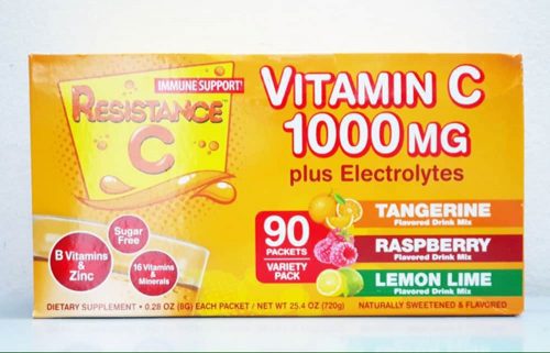 bot sui c tang de khang resistance c 1000mg plus electrolytes tangerine raspberry lemon 90 goi kna