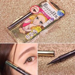 Chì kẻ mắt không lem Isehan KissMe Heroine Waterproof Bold Line Eyeliner 15 chi ke mat khong lem isehan kissme heroine waterproof bold line eyeliner kb