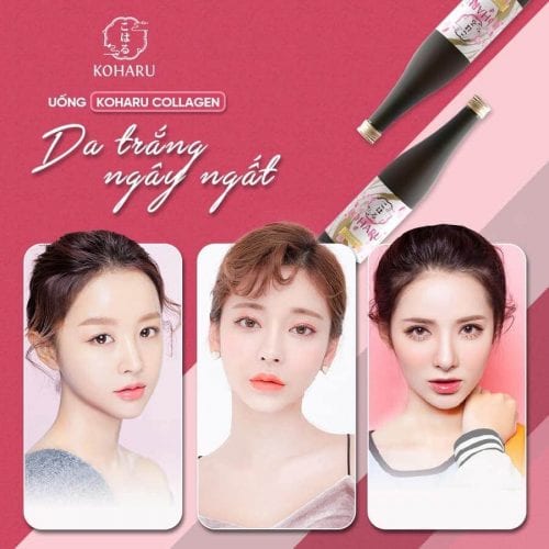 Collagen nước Koharu Collagen 84000mg 500ml 18 collagen nuoc koharu collagen 84000mg 500ml kc