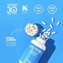 Collagen thủy phân Vital Proteins Collagen Peptides 360 Capsules 8 collagen thuy phan vital proteins collagen peptides 360 capsules kc