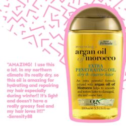 Dầu dưỡng tóc OGX Argan Oil of Morocco 100ml (dành cho tóc khô xơ) 14 dau duong toc ogx argan oil of morocco 100ml danh cho toc kho xo kc