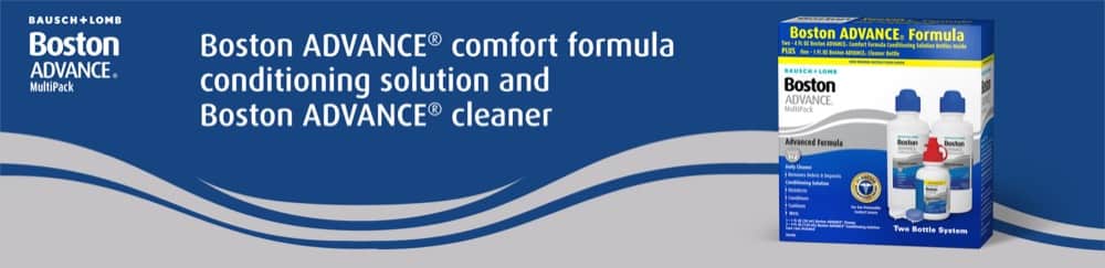 Dung dịch ngâm và khử trùng contact lens Boston Advance Conditioning Solution MultiPack 120ml x2 + Cleaner 30ml 12 dung dich ngam va khu trung contact lens boston advance conditioning solution multipack 120ml x2 cleaner 30ml kc
